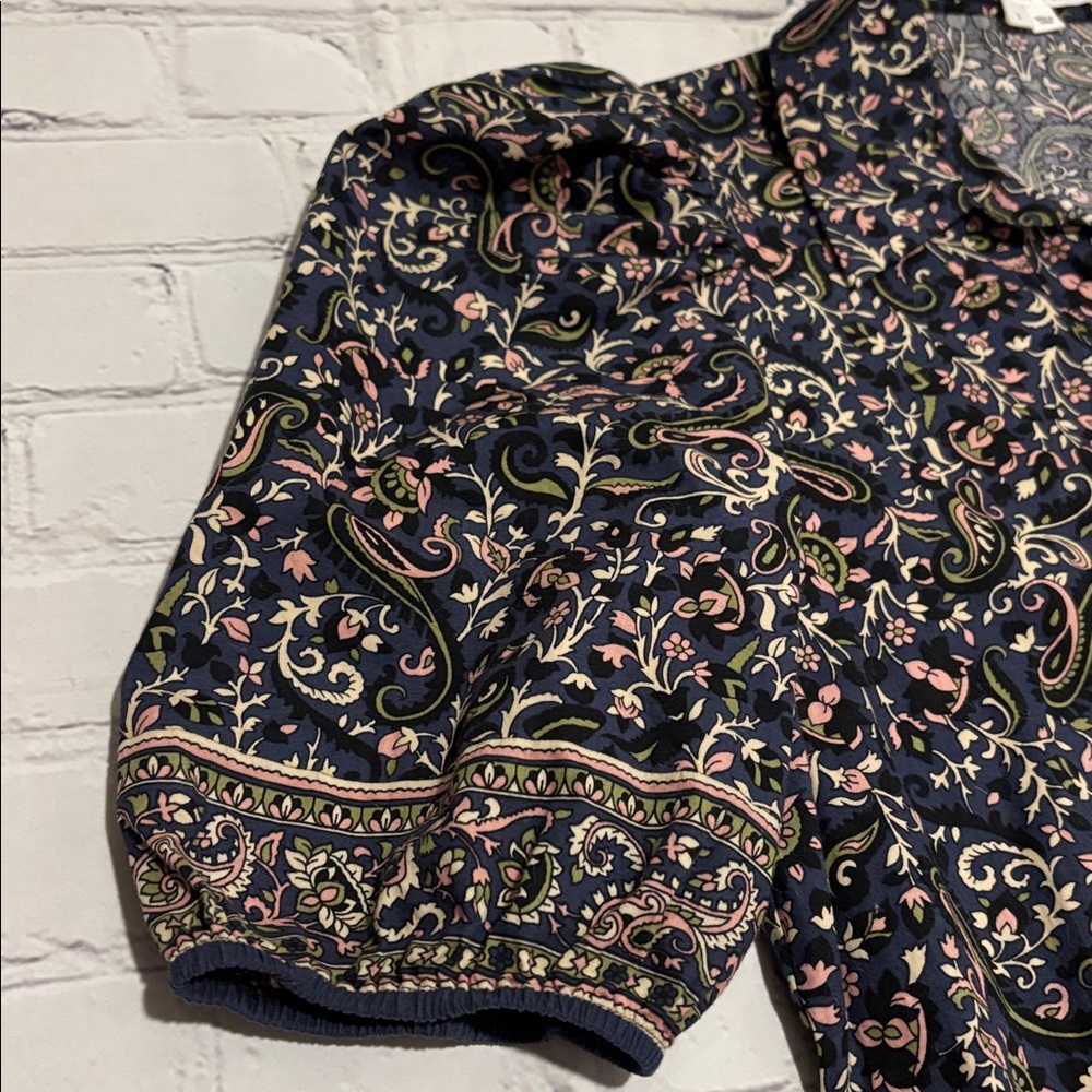 Veronica Beard Black Floral Midi Dress - Picture 5 of 15
